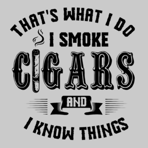 I KNOW THINGS