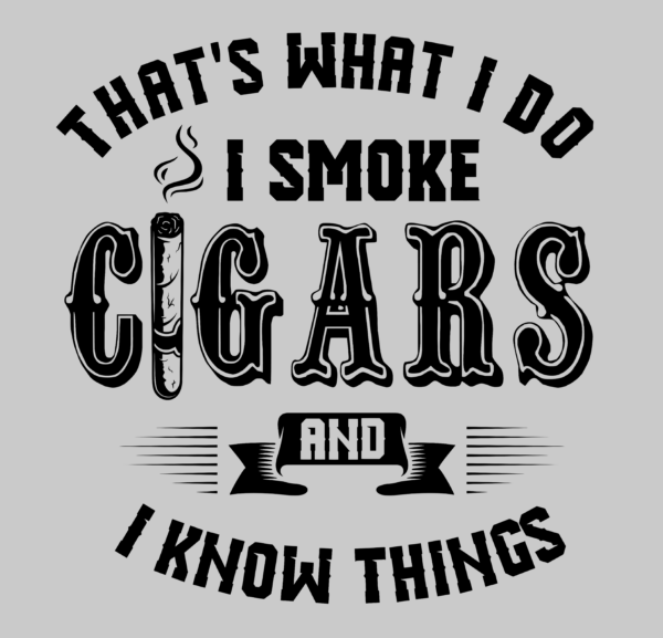 I KNOW THINGS